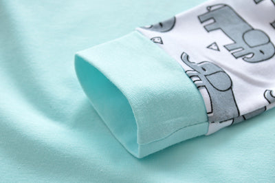 Conjunto de Tres Piezas Infantil con Capucha Diseño Elefante Adorable - Image 13