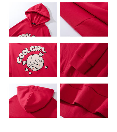 Sudadera Holgada con Capucha y Diseño Cartoon - Algodón Suave - Image 12