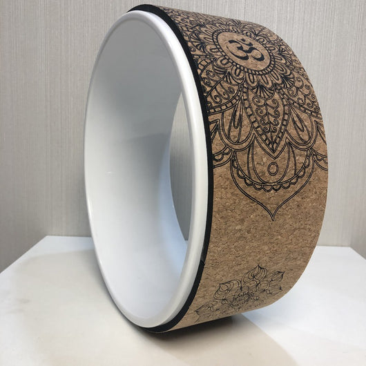 Rueda de Yoga en Corcho con Diseño de Veta de Madera - Image 27