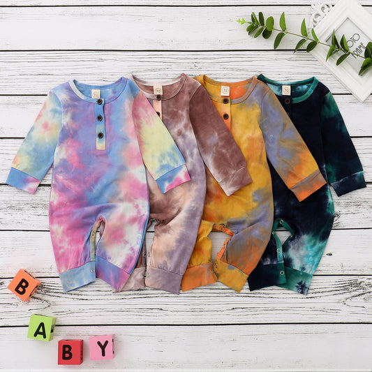 Enterizo Tie-Dye Largo con Estilo Bohemio - Image 2