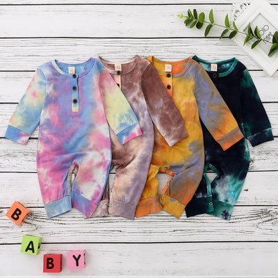 Enterizo Tie-Dye Largo con Estilo Bohemio - Image 2