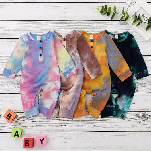 Enterizo Tie-Dye Largo con Estilo Bohemio - Image 2