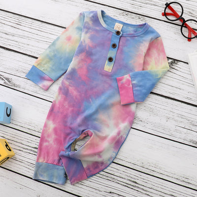 Enterizo Tie-Dye Largo con Estilo Bohemio - Image 3
