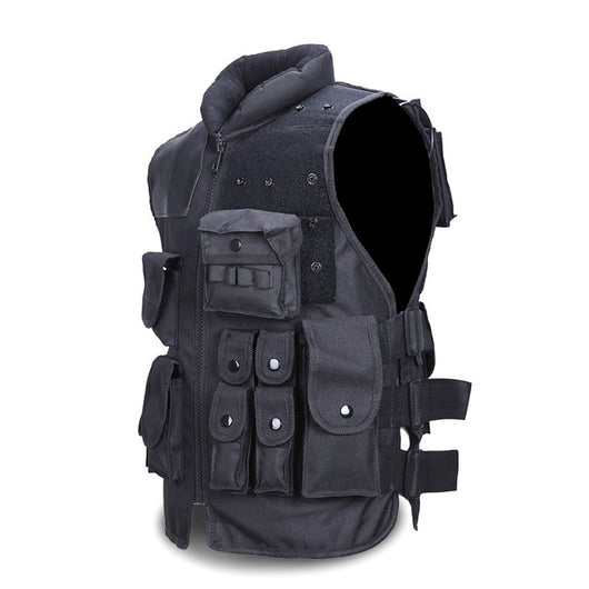 Chaleco Táctico Militar Negro para Hombre - Caza y Operaciones - Image 10