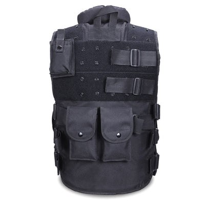 Chaleco Táctico Militar Negro para Hombre - Caza y Operaciones - Image 11