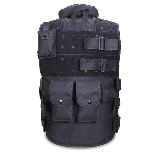 Chaleco Táctico Militar Negro para Hombre - Caza y Operaciones - Image 11