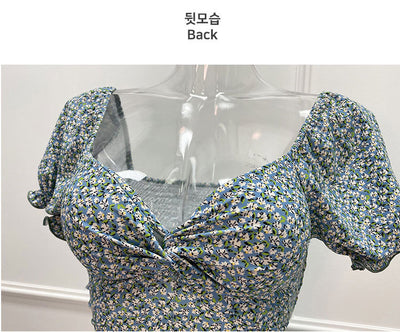 Traje de Baño Entallado con Moño y Cintura Alta con Abertura - Image 11