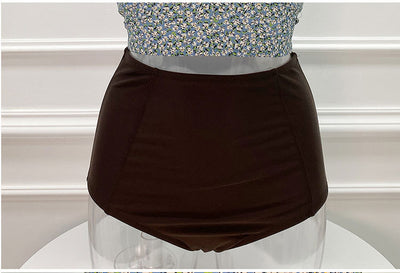 Traje de Baño Entallado con Moño y Cintura Alta con Abertura - Image 12