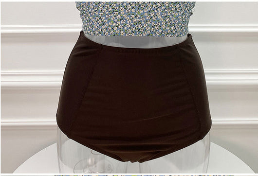 Traje de Baño Entallado con Moño y Cintura Alta con Abertura - Image 12