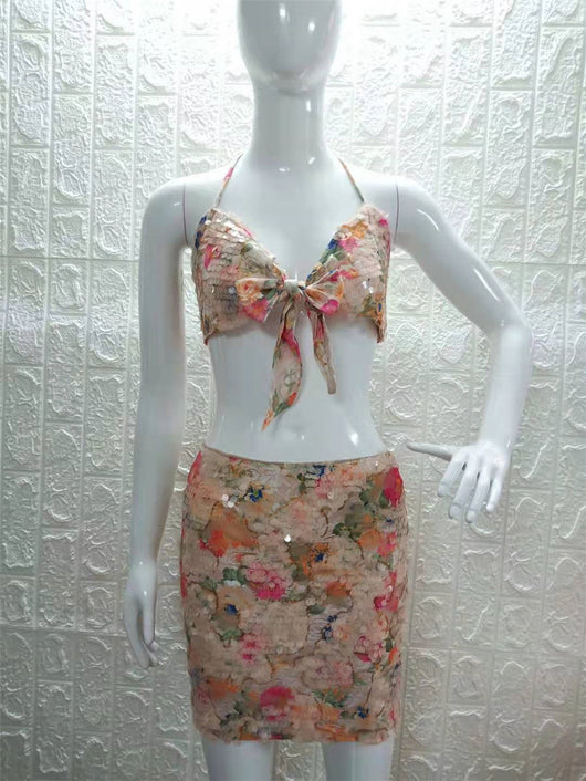 Conjunto Halter Estampado para Otoño - Image 13