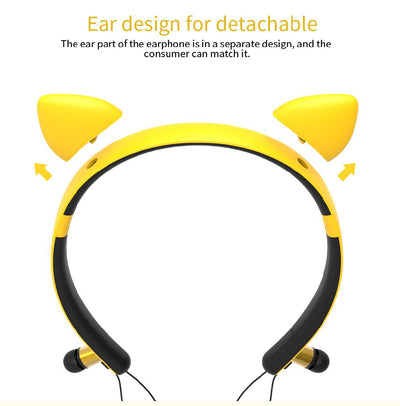 Auriculares Bluetooth con Orejas de Gato - Image 21