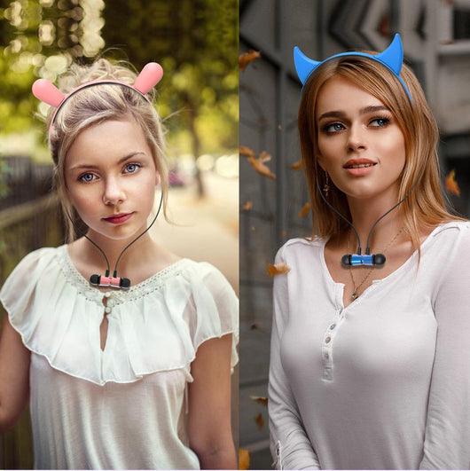 Auriculares Bluetooth con Orejas de Gato - Image 25