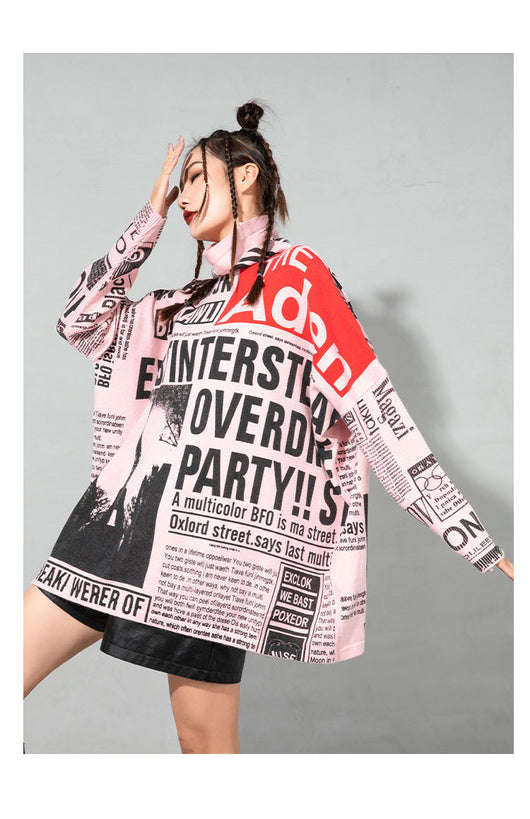Suéter Tejido Mujer con Estampado de Letras - Corte Slim Talla Grande - Image 24