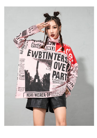 Suéter Tejido Mujer con Estampado de Letras - Corte Slim Talla Grande - Image 26