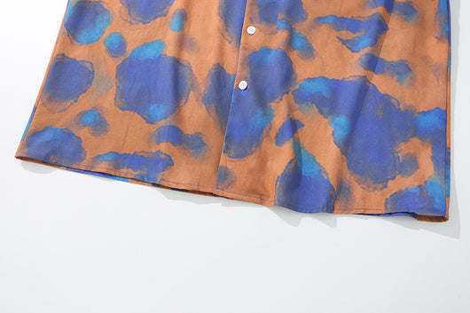 Camisa Retro Tie-dye Manga Larga para Hombre Tide Brand - Diseño Artístico - Image 24
