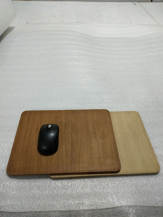 Mousepad de Carga Inalámbrica Universal con Diseño Madera - Compatible con Apple - Image 11