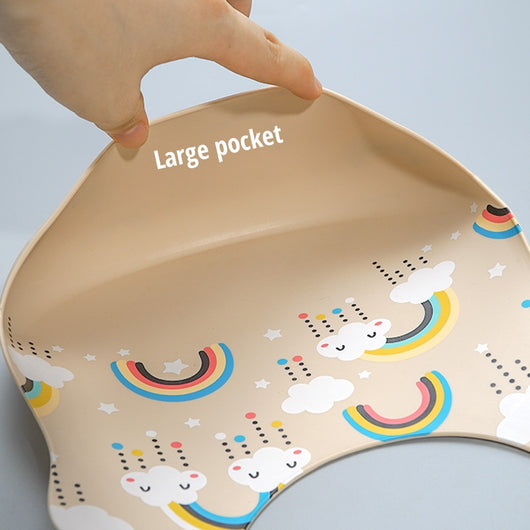 Babero de Silicona para Bebé con Bolsillo Colector - Image 19