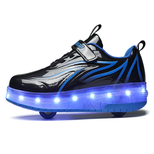 Zapatos con Ruedas de Carga Luminosas - Modelos Simple y Doble - Image 17