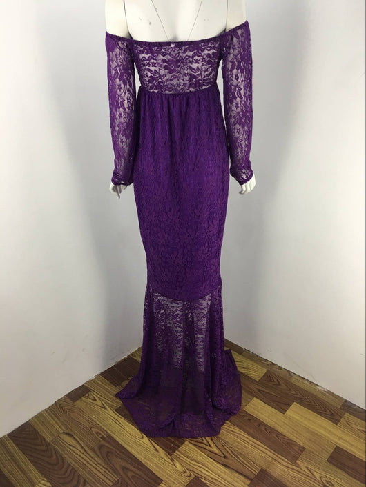 Vestido Largo de Manga Larga Elegante - Image 23