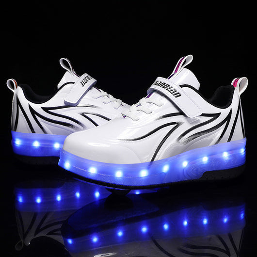 Zapatos con Ruedas de Carga Luminosas - Modelos Simple y Doble - Image 22