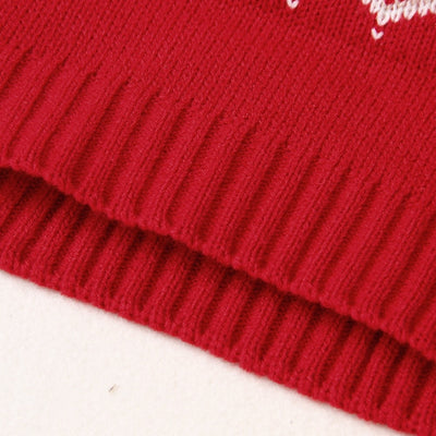 Suéter Navideño Tejido con Reno para Niños y Niñas - Image 17