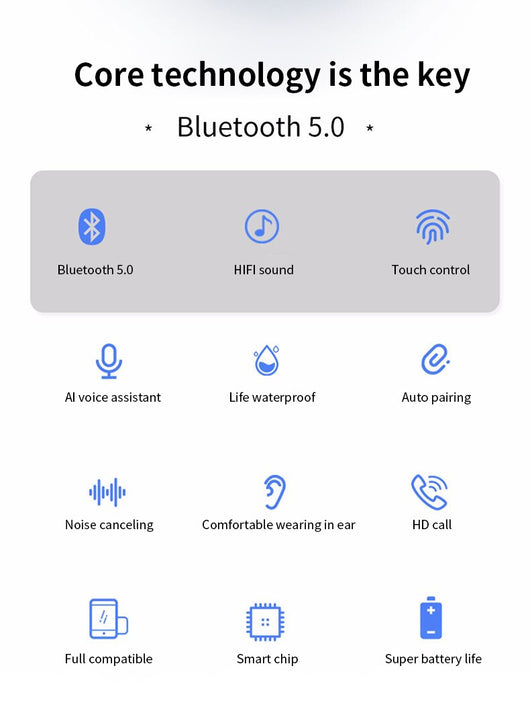 Audífonos Bluetooth con Pantalla Digital - Image 6