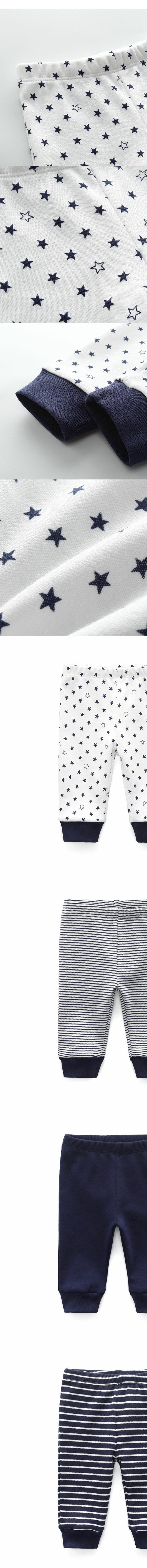 Pantalones de Algodón para Bebé Recién Nacido - Colección Primavera Europea - Image 7