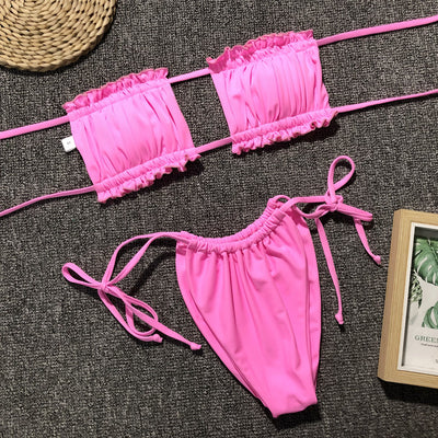 Conjunto de Bikini Bandeau Costa Rica - Image 19