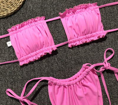 Conjunto de Bikini Bandeau Costa Rica - Image 20