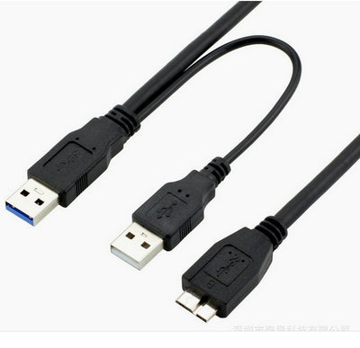 Cable USB en Y para Disco Duro Externo con Alimentación Auxiliar - Image 5
