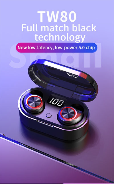 Auriculares Bluetooth 5.0 con Pantalla LED Digital - Image 10
