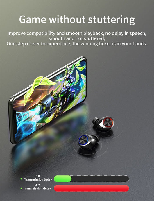 Auriculares Bluetooth 5.0 con Pantalla LED Digital - Image 19