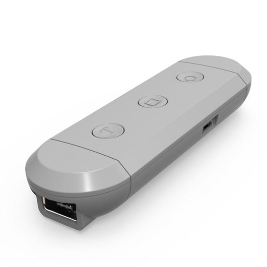 Gray wireless controller converter with GC Port, Wii Port, Micro USB, Turbo, Home, Capture, and Toggle buttons. - Image 13