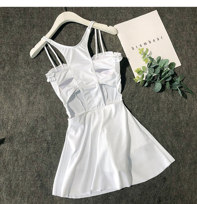 Traje de Baño Enterizo con Falda - Image 14