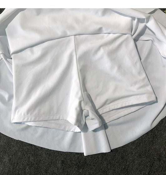Traje de Baño Enterizo con Falda - Image 16