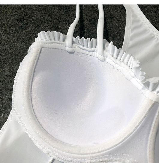 Traje de Baño Enterizo con Falda - Image 17