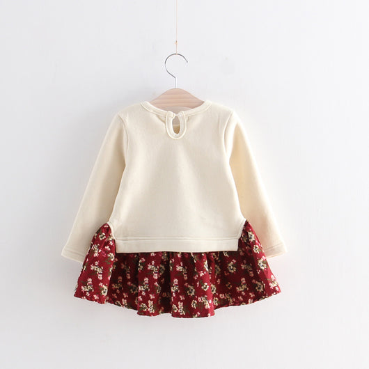Vestido Infantil Otoño Manga Larga para Niñas 0-5 Años - Image 11