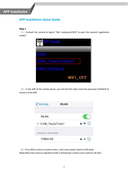 Cámara de Vigilancia WiFi 20MP con Control Bluetooth y App en Vivo - Image 8