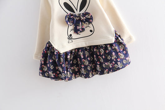 Vestido Infantil Otoño Manga Larga para Niñas 0-5 Años - Image 20