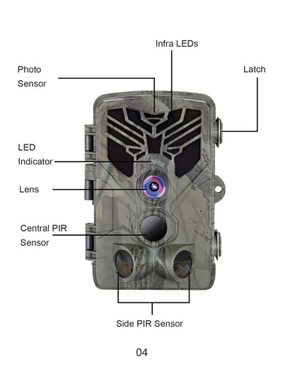 Cámara de Vigilancia WiFi 20MP con Control Bluetooth y App en Vivo - Image 14
