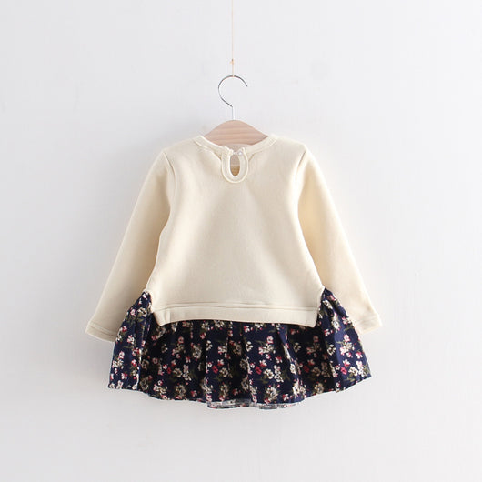Vestido Infantil Otoño Manga Larga para Niñas 0-5 Años - Image 21