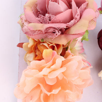 Diadema Floral para Bebé y Niña - Corona de Flores Camelias para Sesiones Fotográficas - Image 13