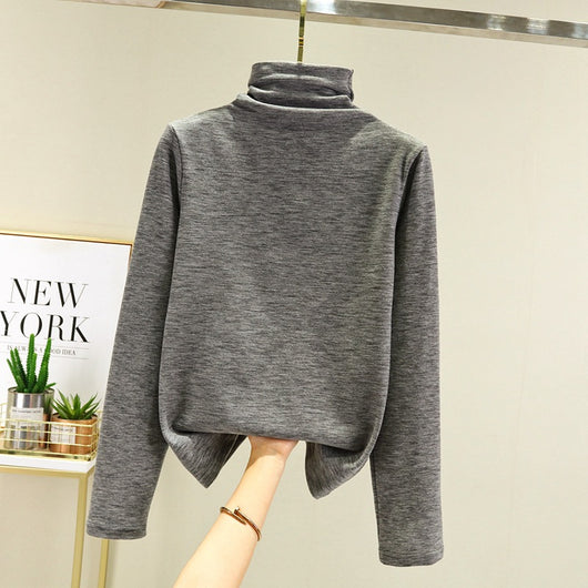 Blusa Cuello Alto Slim Fit con Ácido Hialurónico Hidratante - Image 14