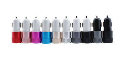 Cargador Dual USB para Auto 2.1A Aluminio Resistente - Image 13