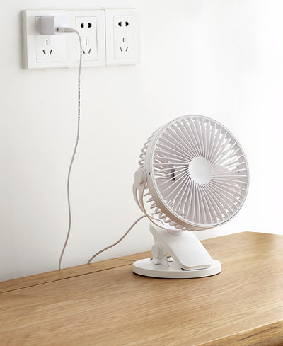 Ventilador USB Silencioso Portátil con Clip - Mini Abanico de Escritorio y Pared - Image 12