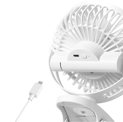 Ventilador USB Silencioso Portátil con Clip - Mini Abanico de Escritorio y Pared - Image 13