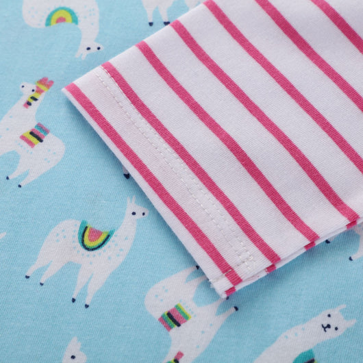 Vestido Infantil de Manga Larga con Diseños Animados - Image 10
