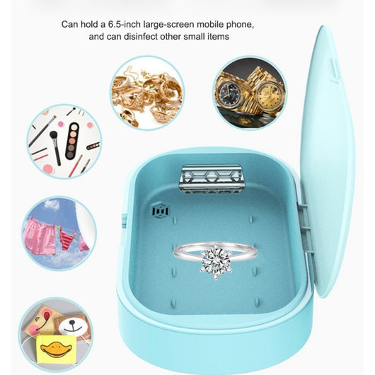 Esterilizador UV Doble para Teléfono, Joyas y Accesorios con Aromaterapia - Image 10