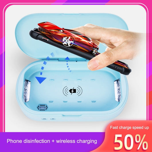 Esterilizador UV Doble para Teléfono, Joyas y Accesorios con Aromaterapia - Image 18