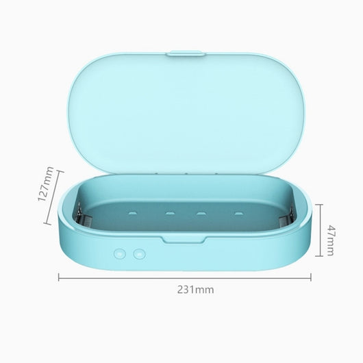 Esterilizador UV Doble para Teléfono, Joyas y Accesorios con Aromaterapia - Image 21